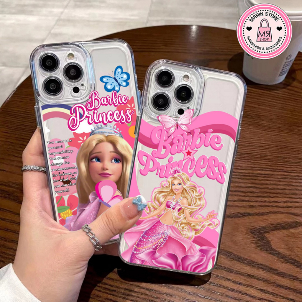 #BR CLEAR CASE SOFTCASE BARBIE CUTE  For IP7 IP 7PLUS IP XR IP XS IP XS MAX IP 11 IP 11 PRO IP 11 PR
