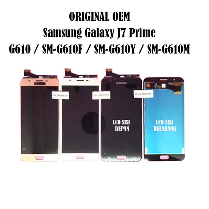 OEM LCD Touchscreen Fullset Samsung Galaxy J7 Prime (2016) / G610 / SM-G610F / SM-G610Y / SM-G610M