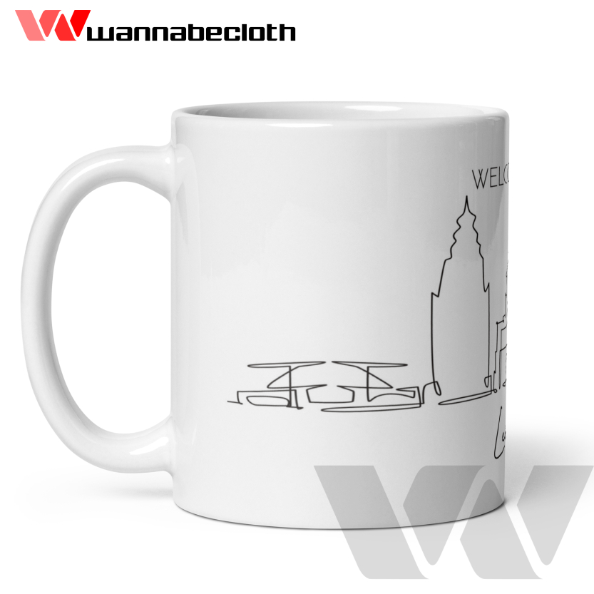 Gelas Belanda Mug Belanda Mug Custom Kado Gift Hadiah Souvenir Mug Netherland Mug Leiden Gelas Leide