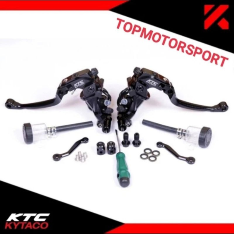 KTC KYTACO MASTER REM 17MM CNC UP-110 V2 V1 X-MAX/NMAX /PCX/VARIO 160 ABS PLUS SWITCH REM + 2TABUNG 