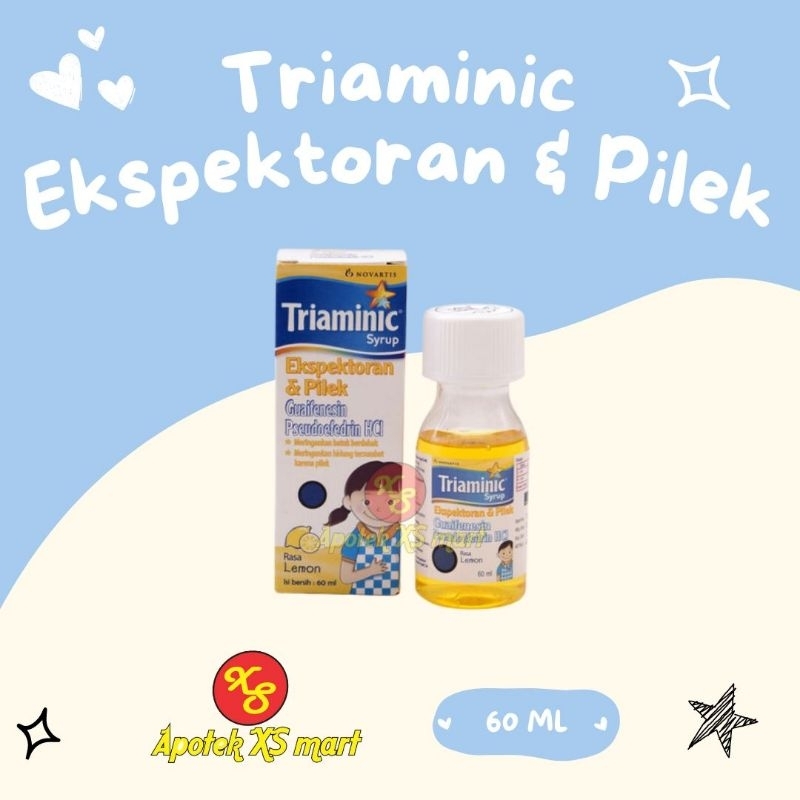 TRIAMINIC SYRUP - MEMBANTU MEREDAKAN BATUK DAN PILEK