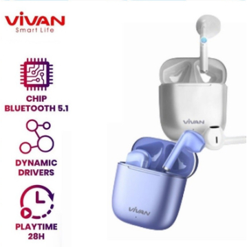 Vivan Liberty T220 Wireless Earbuds Bluetooth Earphone TWS