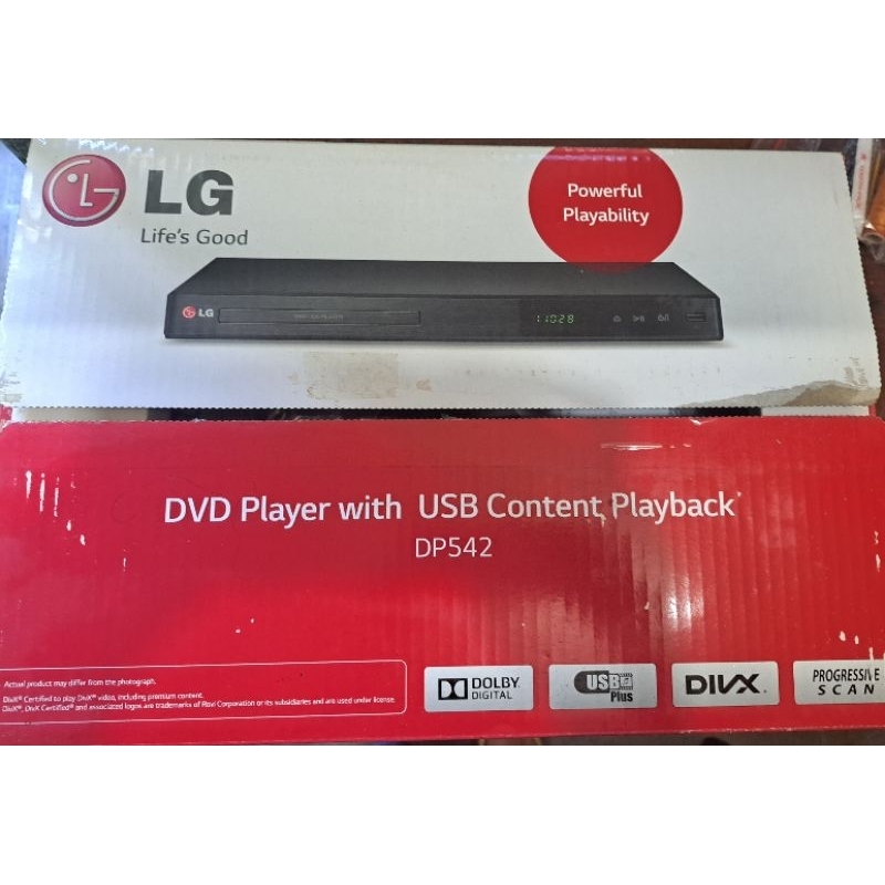 DVD Player LG DP542 second