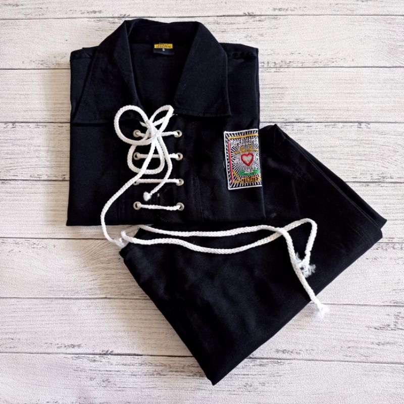 (COD) Seragam Silat PSHT/Baju Silat PSHT siswa Tali(Sakral plus Celana)