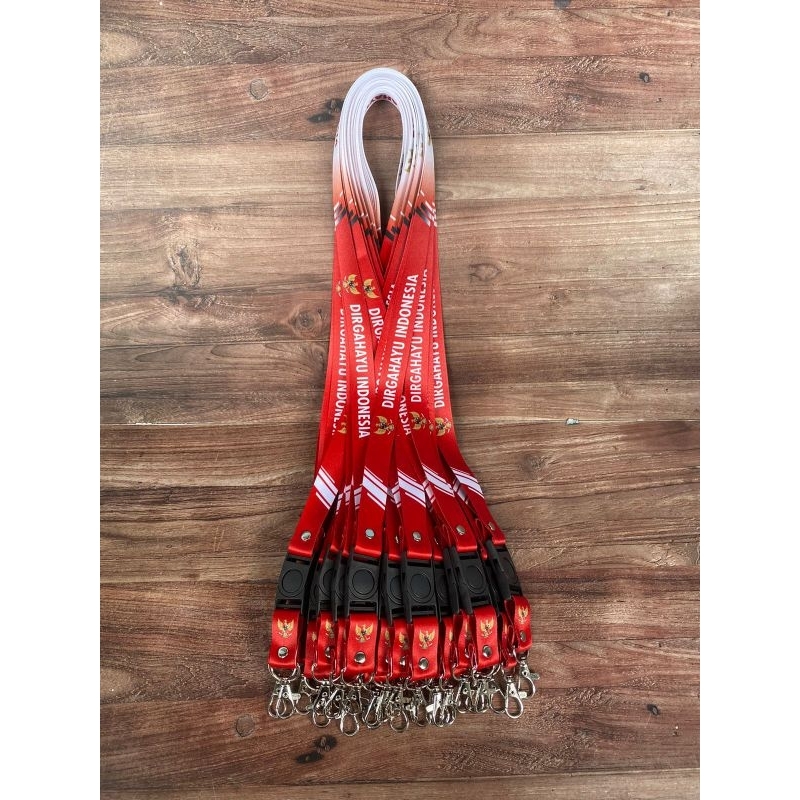 

indonesia gantungan tali layard 2sisi printing