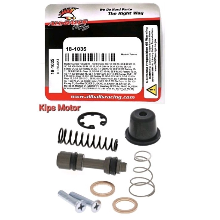 Seal piston master rem depan brembo KTM 150 250 300 350 450 500 SX SXF XC EXC EXC-F Six days TPI All