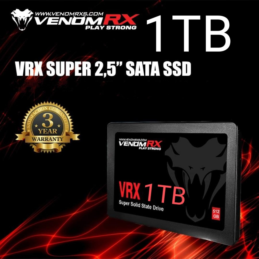 SSD Venom RX Sata III 2.5" 1 TB Original