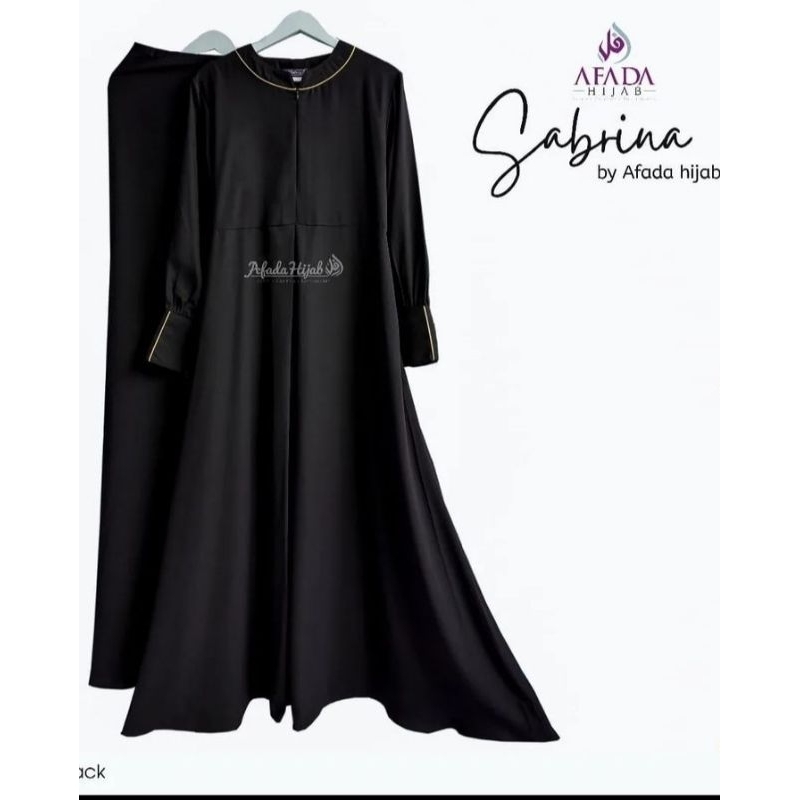 preloved set gamis sabrina by afada hijab