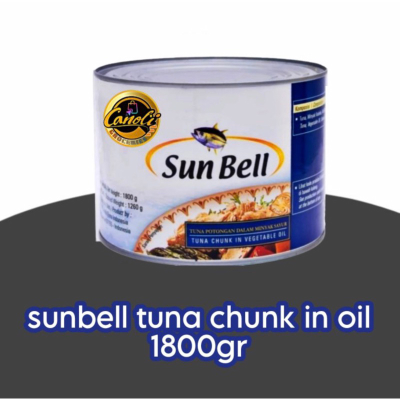 

Sun Bell Tuna Chunk in Oil 1800 gr/ Sunbell tuna