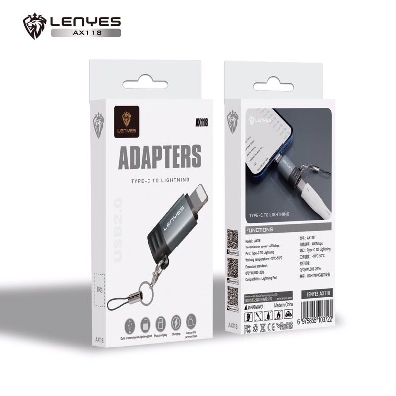 OTG Lenyes Iphone To Type-C AX-118