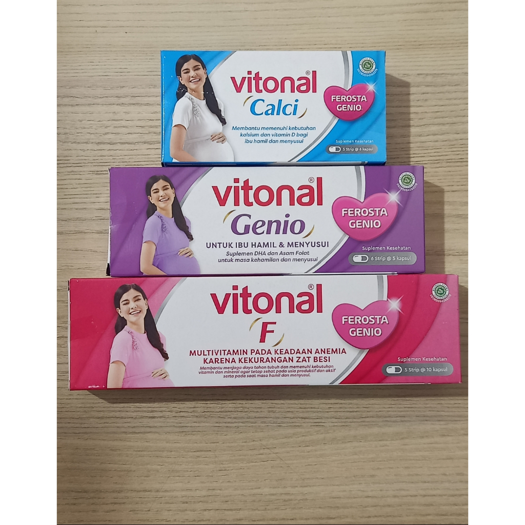 VITONAL F - VITONAL CALCI - VITONAL GENIO PER BOX