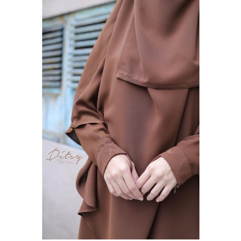 Preloved Waafa Abaya Ditsy