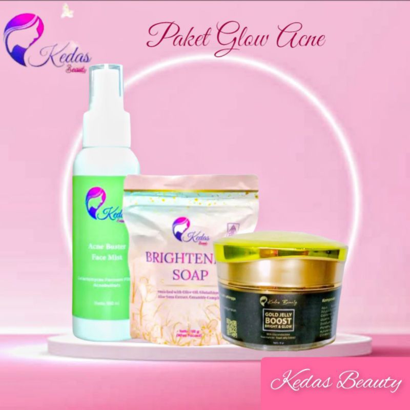 Paket kedas beauty(utk kulit berjerawat)