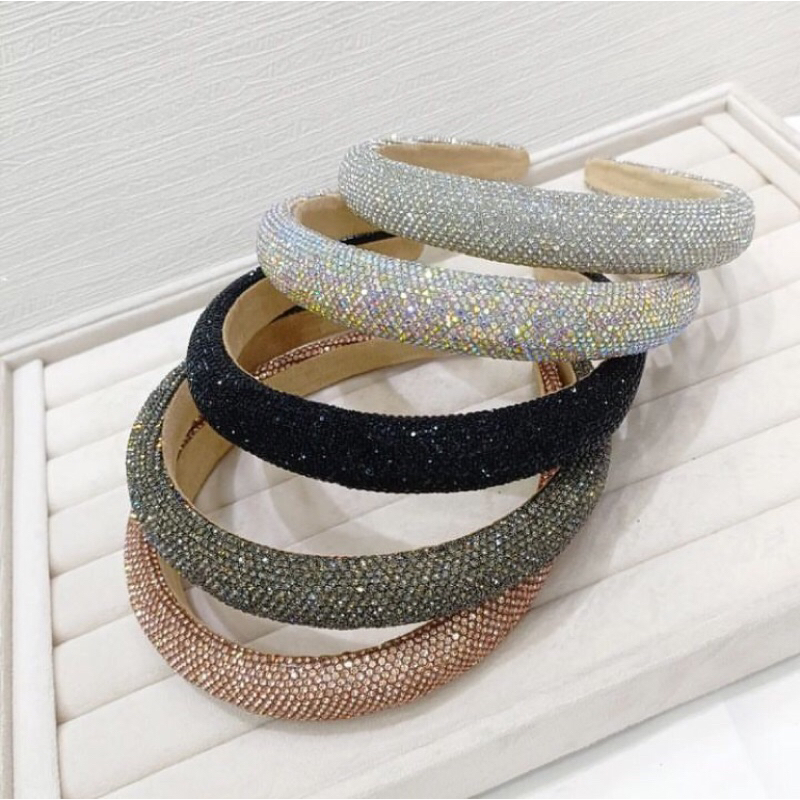 BANDO FASHION KOREA BRANDED DIAMOND MOTE RAMBOCI BRANDED IMPORT / BANDO LEBAR / BANDO BANDANA