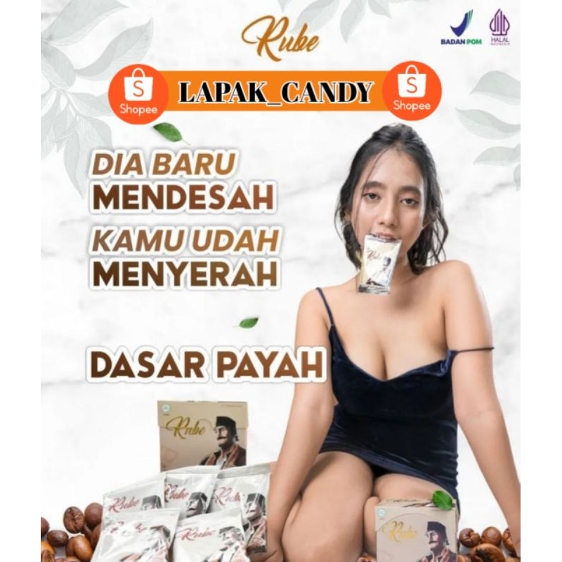 

KOPI RUBE kopi p ria asli bpom 1 box isi 5 sachet