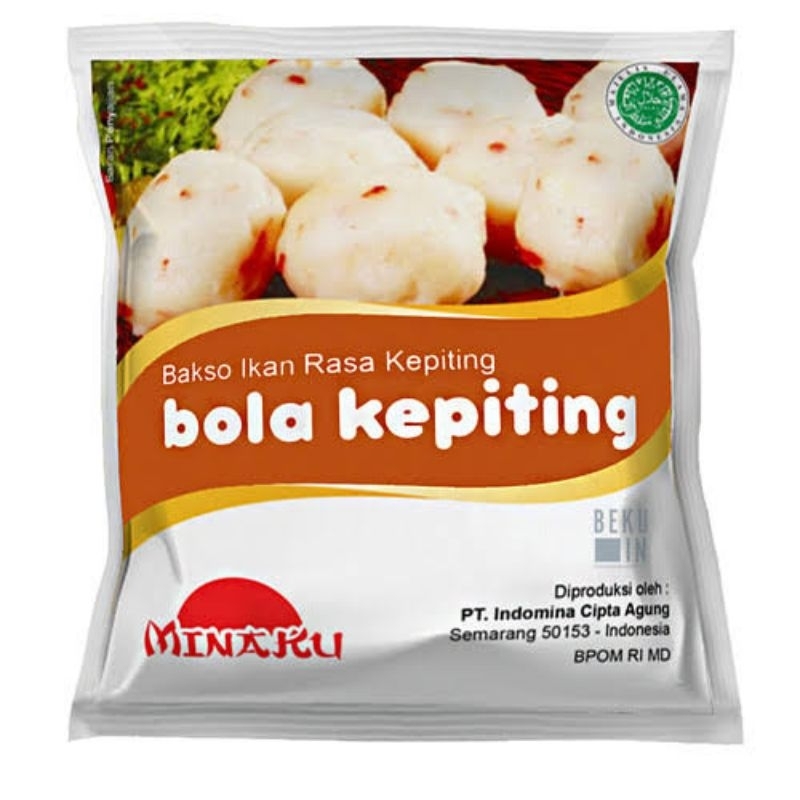 

Minaku Bola Kepiting 500gram