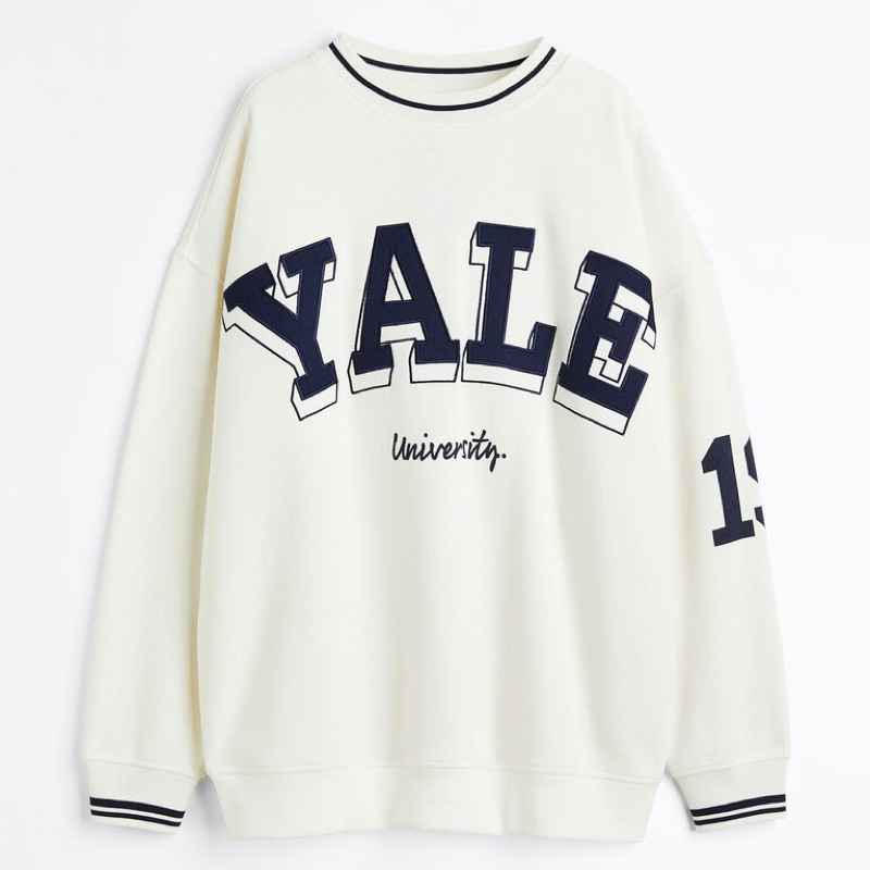 Sweatshirt oversized  YALE H&M Original Store. New!!