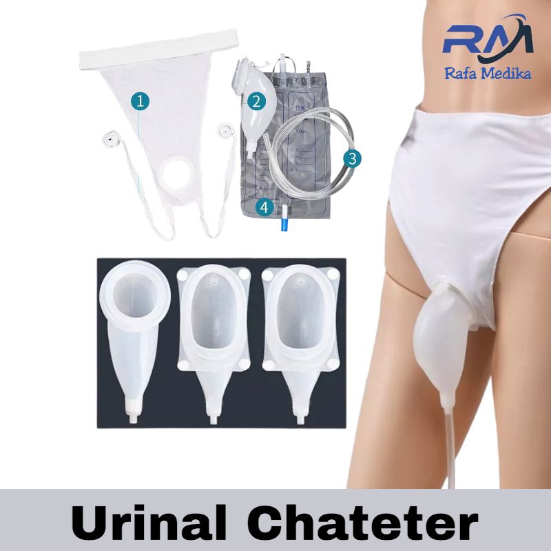 Urine Collector Adults Elderly Urinal With Catheter Bag