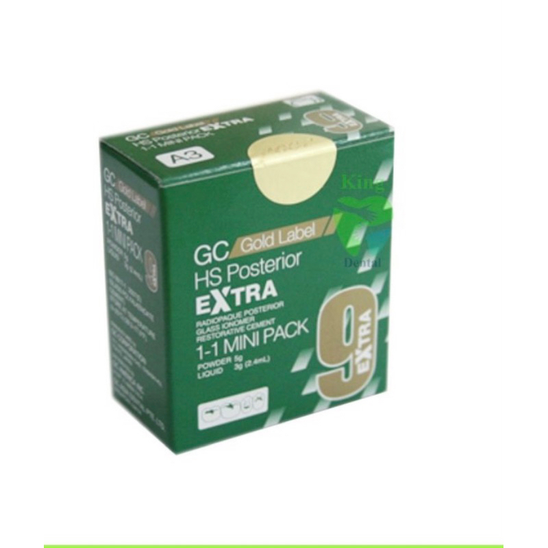 GC FUJI 9 Extra Mini Pack Gold Label / Tambal GIGI GIC