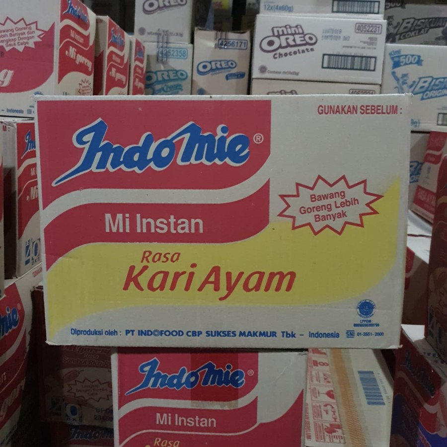 

ED 09.25 CTN 40S - MI INDOMIE KARE AYAM KARI AYAM / MI MIE INDOMIE KUAH