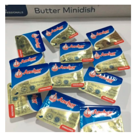 

10 Minidish ANCHOR unsalted butter 7 gr