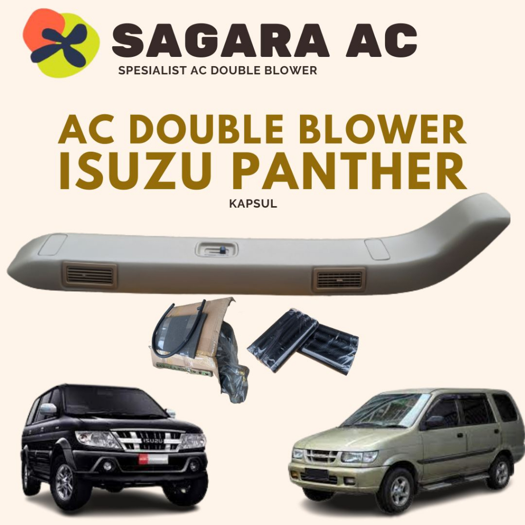 AC DOUBLE BLOWER ISUZU PANTHER+SELANG INSTALASI