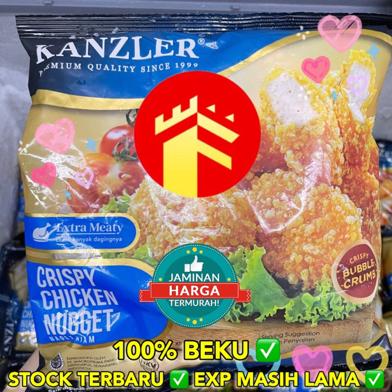 

KANZLER CRISPY CHICKEN NUGGET 450 GR