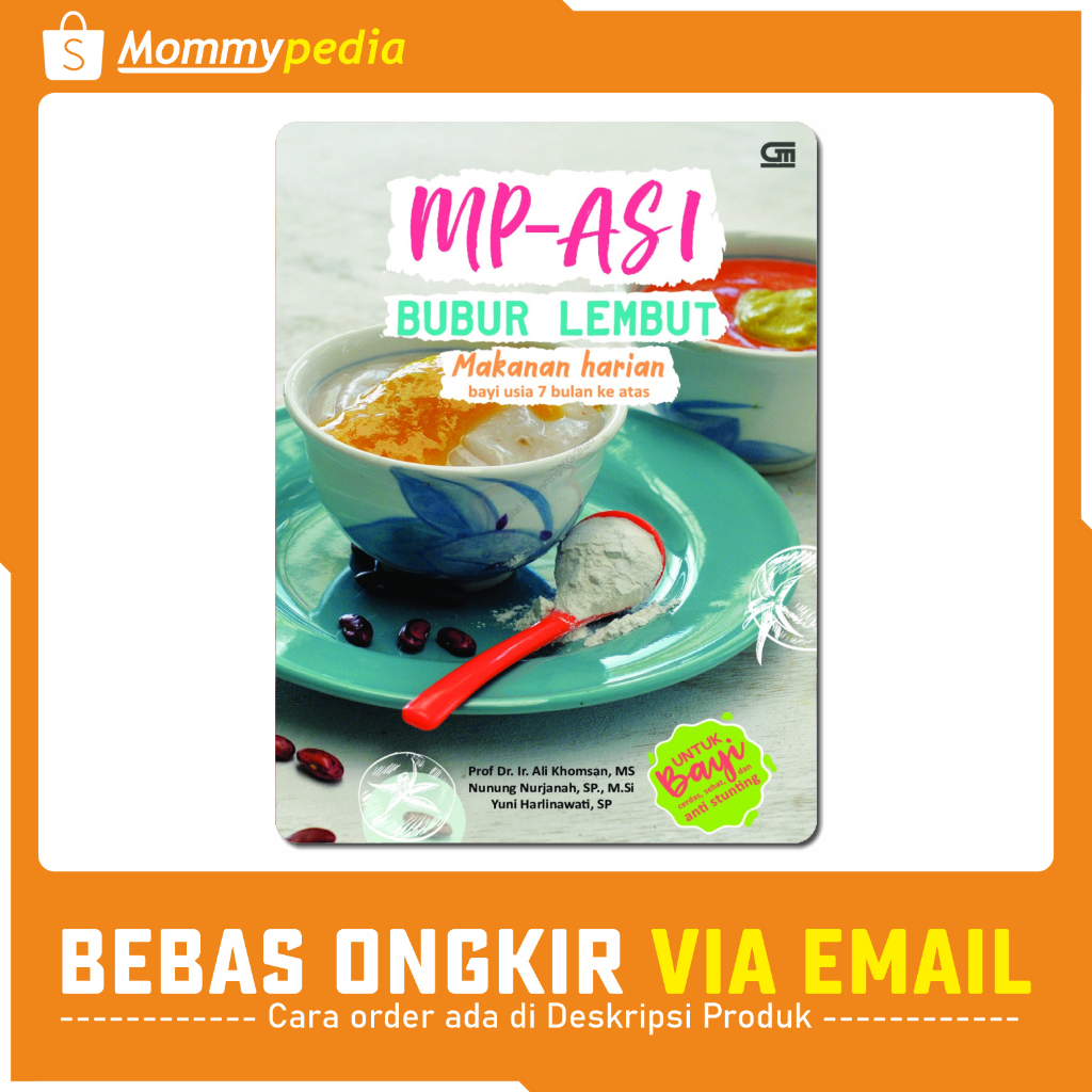 

MOMMYPEDIA - MPASI Bubur Lembut Makanan Harian Bayi Usia 7 Bulan Ke Atas