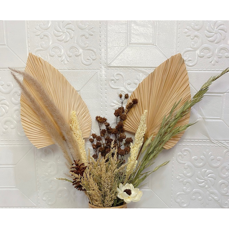 bunga kering rustic aesthetic mini bunga saja