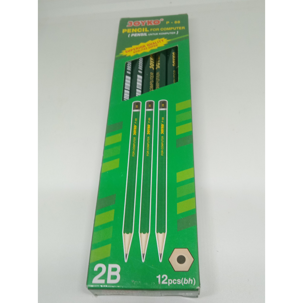 

PENSIL JOYKO P88 2B HARGA 1 KOTAK ISI 12 PCS