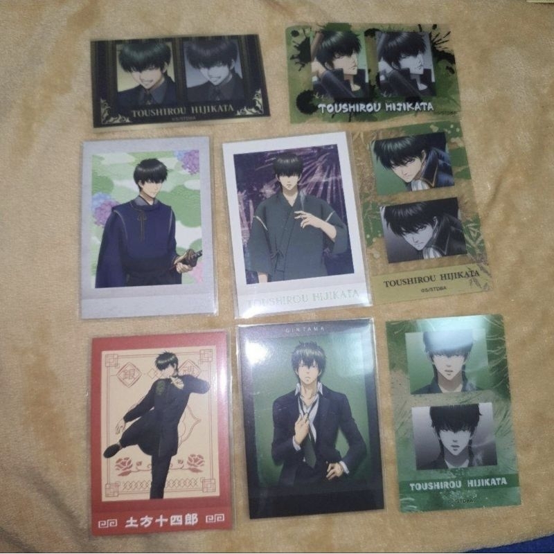 Set Kartu Pashakore Clear Card Gintama Hijikata Toushirou