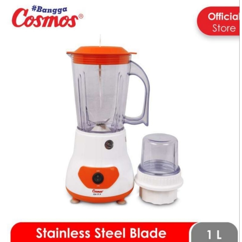 Blender COSMOS Plastik 1 Liter CB 171 P / CB171P /Alat dapur