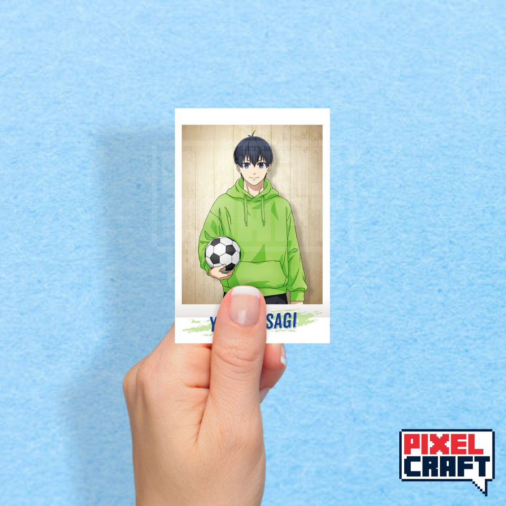 Polaroid Karakter Anime BLUE LOCK (Hoodie Ver)