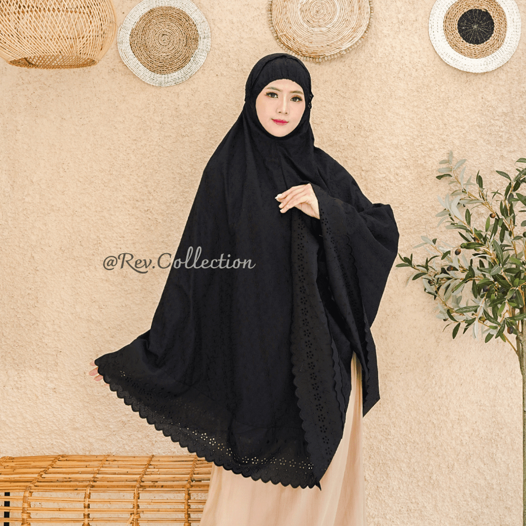 BERGO ATASAN SUPER JUMBO HITAM BORDIR / BERGO HAJI DAN UMROH