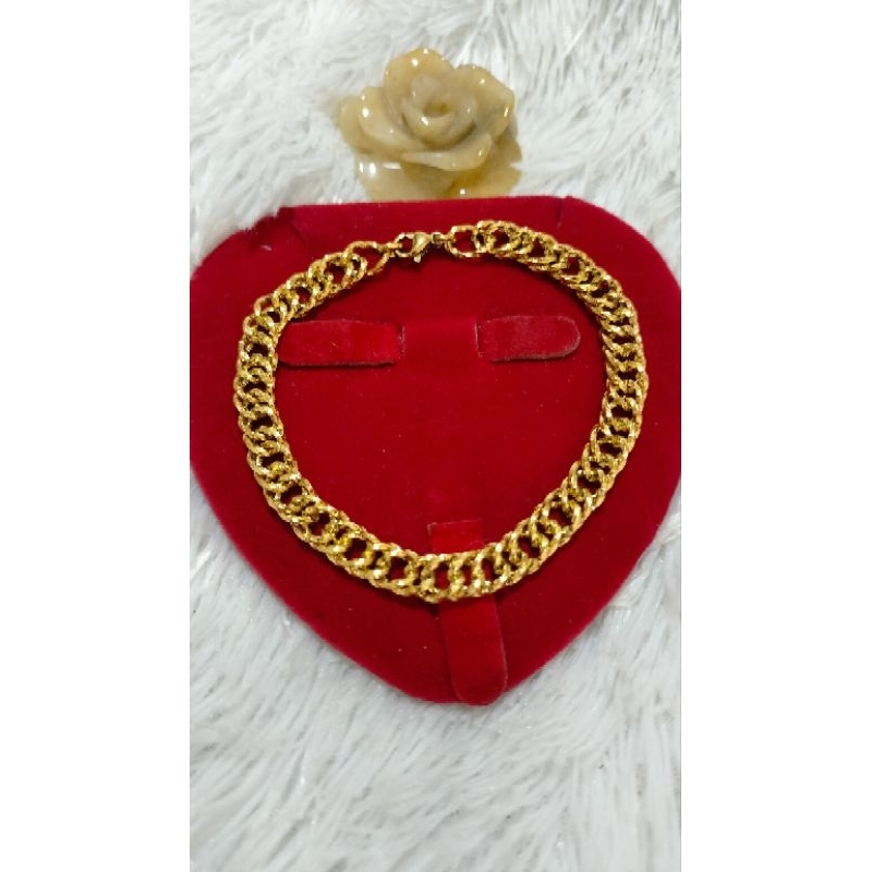 gelang sisik naga,kuning