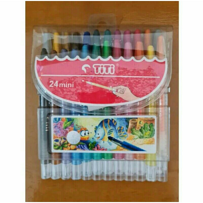

CRAYON TITI PUTAR 24 WARNA