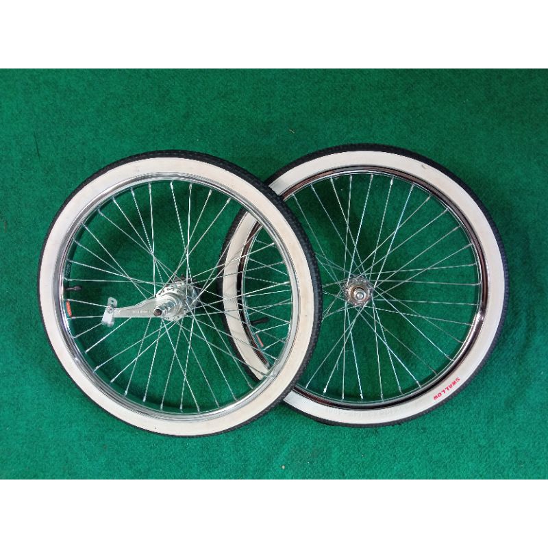Roda Sepeda Lowrider 20 Chrome