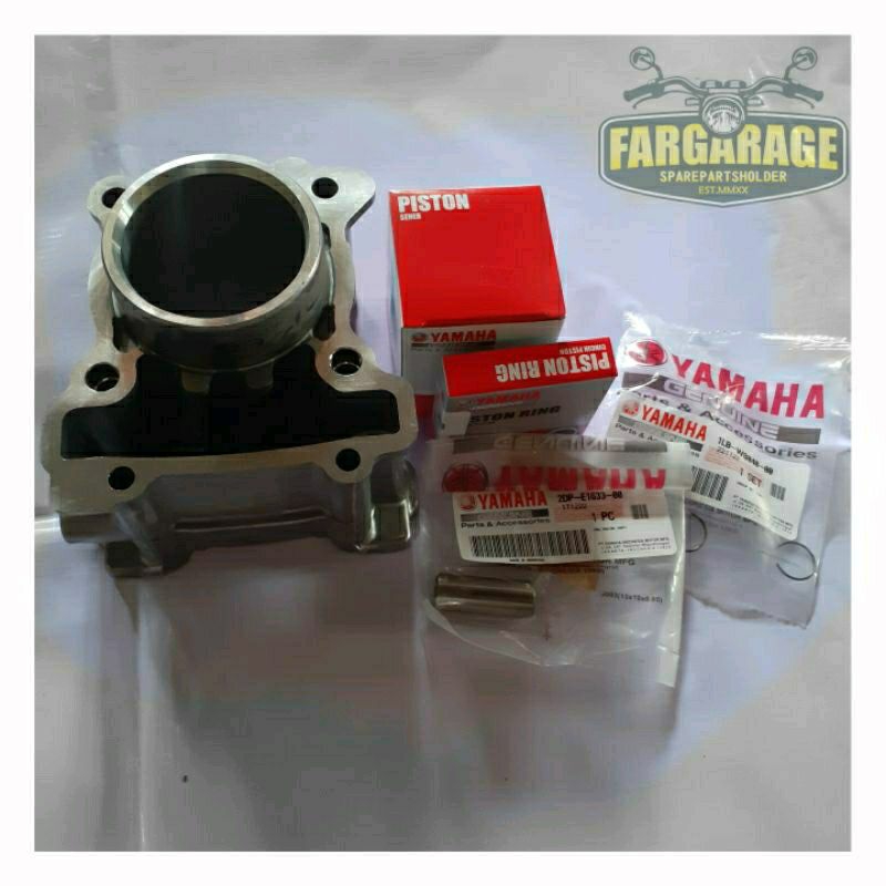 Blok seker bouring boring set piston kit Nmax Aerox 155 asli