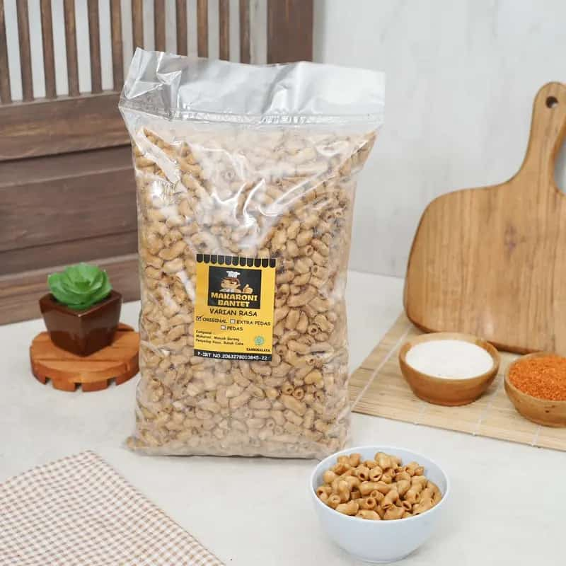 

Makaroni Bantet dan Makaroni Kriwil Cap Koki Tasikmalaya 1 kg