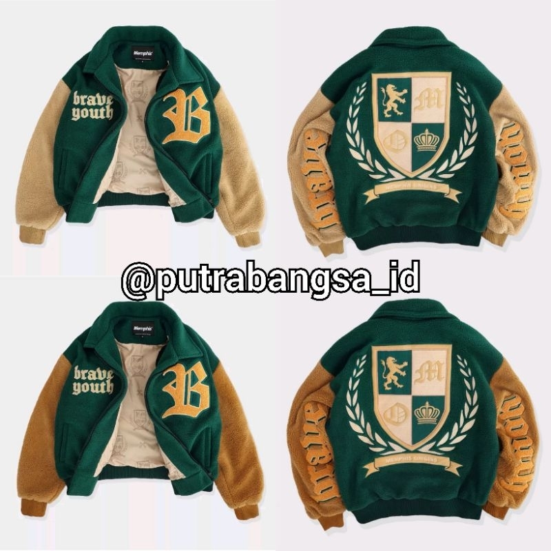 Memphis Sherpa Brave [LIMITED EDITION] Jacket Pria Wanita