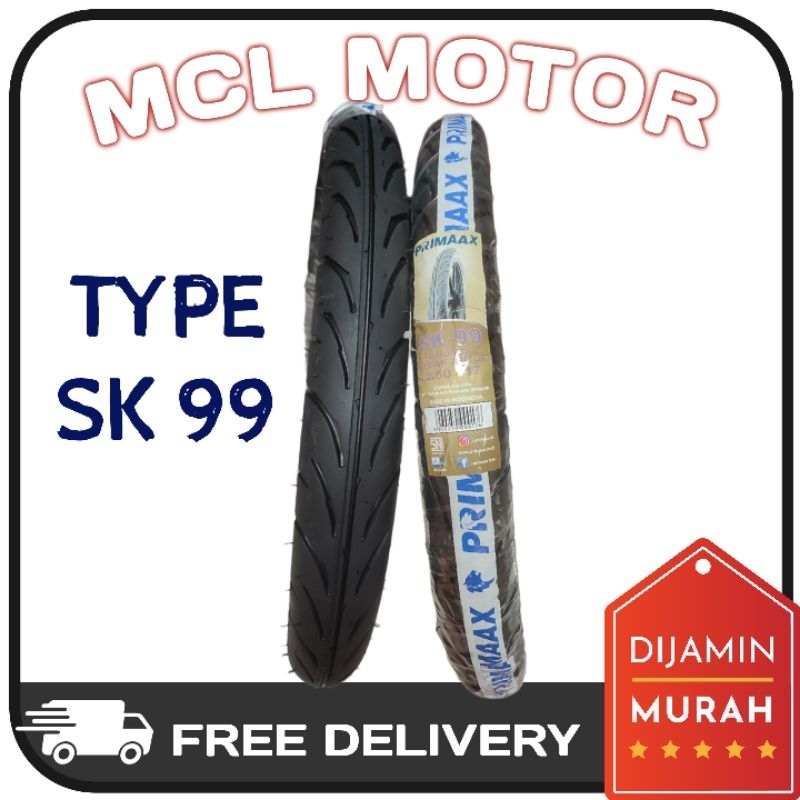 BAN LUAR MOTOR SK99 250-17 ATAU 70/90-17 PRIMAAX PRIMAX SNI