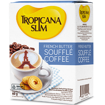 

Tropicana Slim Sweet Orange dan Souffle Coffee