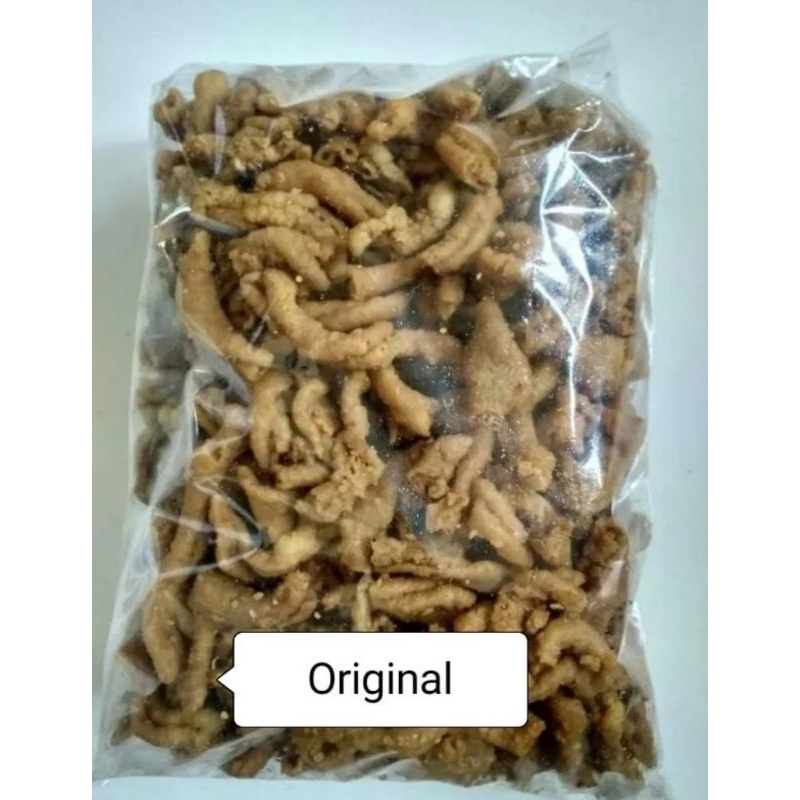 

Usus kriuk original 500grm tambahan saus