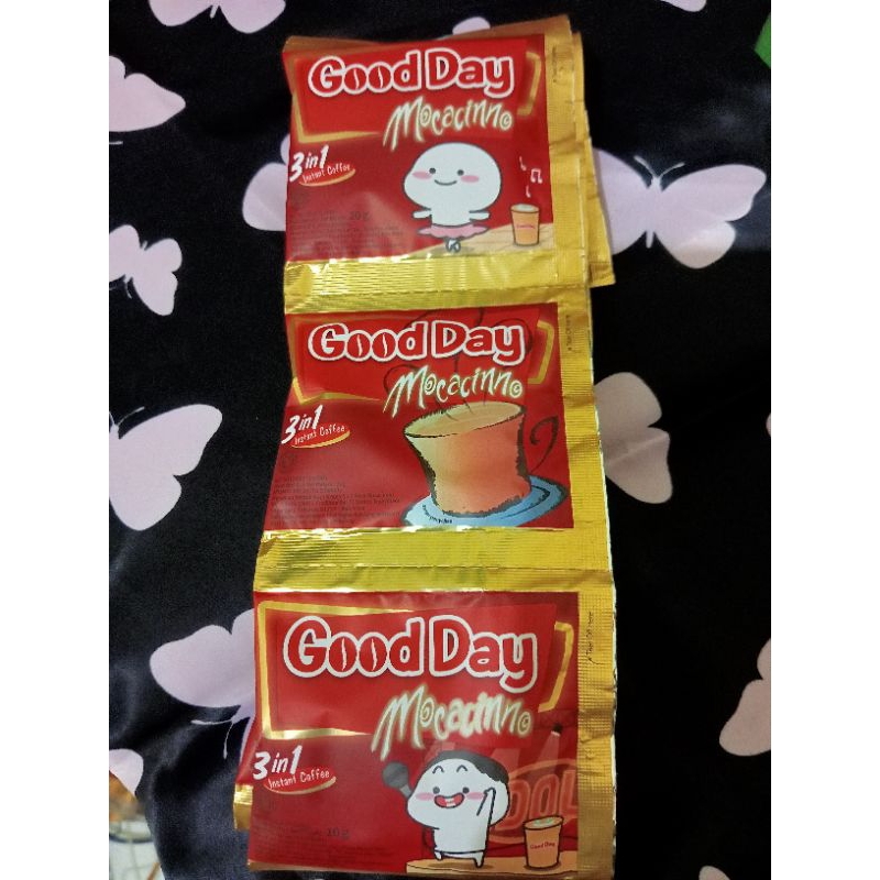 

kopi gooday mocacino 3 in 1 ( isi 10 sachet per renceng )