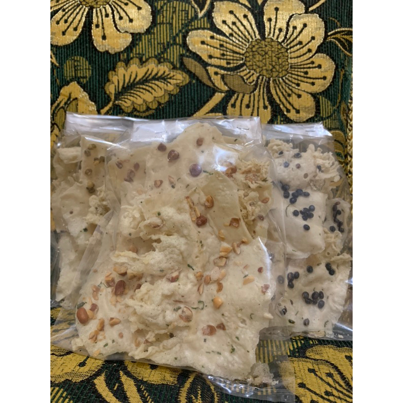 Rempeyek Kacang/Kedelai hitam/ Kacang hijau gurih enak