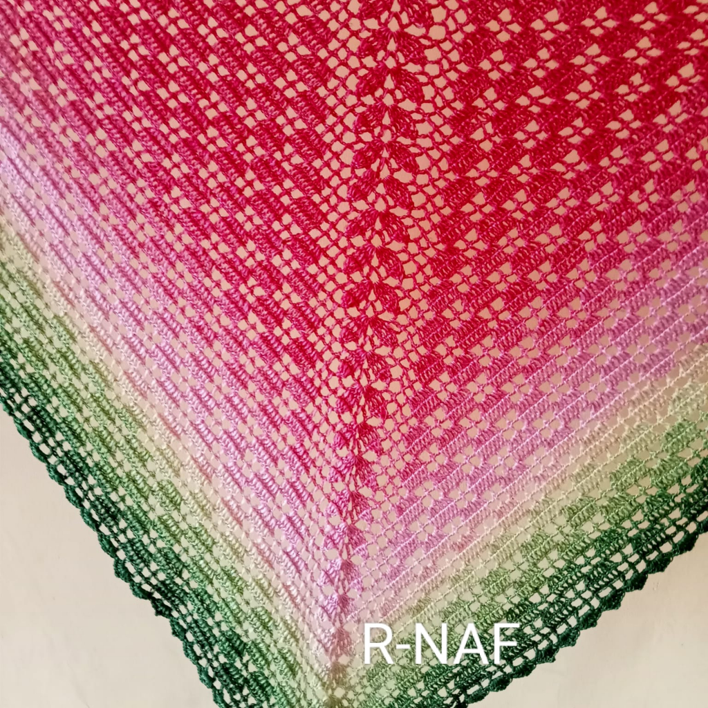 Syal Segitiga Rajut Handmade/Syal Rajut handmade