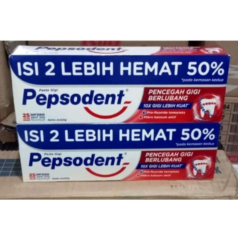 pepsodent 225+225g