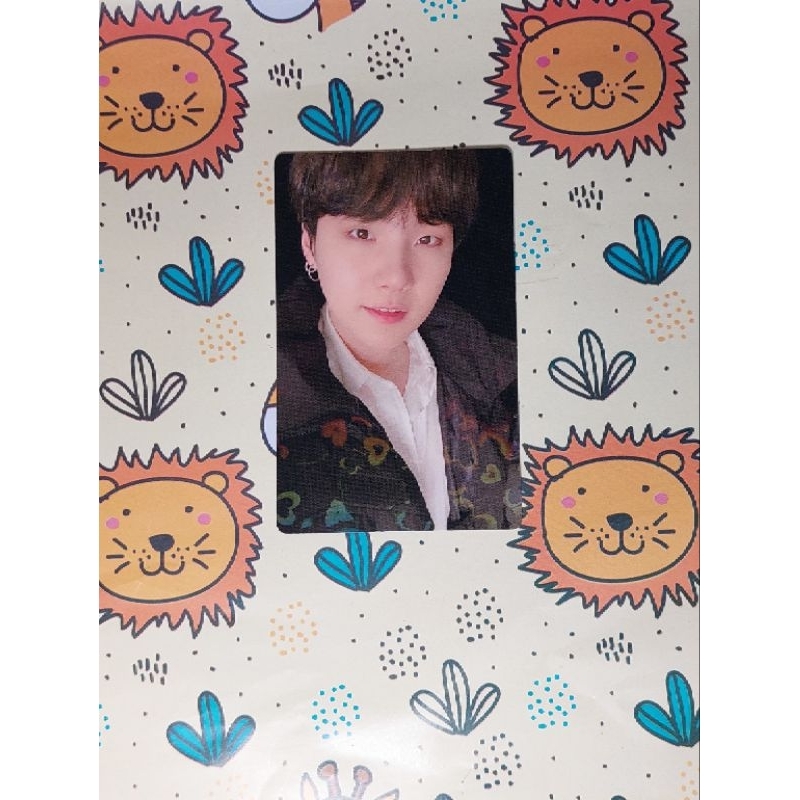 [READY] PHOTOCARD / PC SUGA BTS LUCKY DRAW BE DULUXE JAPAN FANCLUB HOLOGRAM LOVE OFFICIAL