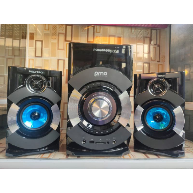 Speaker Polytron PMA 9507 / PMA 9527 Extra Bass Ambience Light