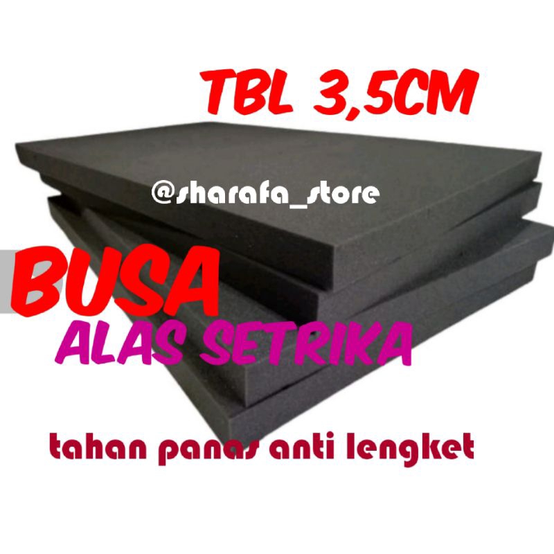 Busa Alas Setrika Tahan Panas 3,5CM Anti Lengket tatakan setrika Busa Lembaran busa sofa